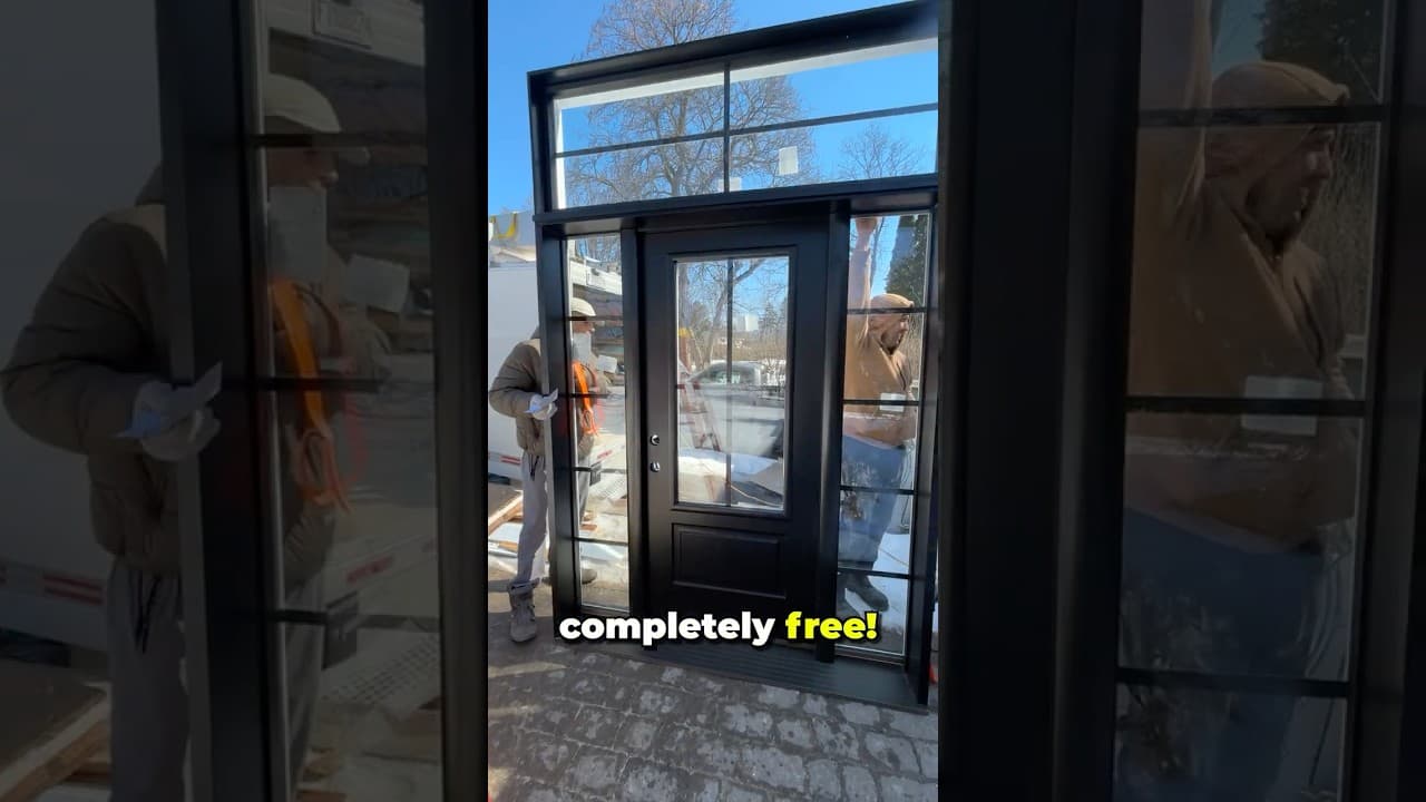 Window & Door Promo Ad | Free Door + $2,500 Savings | Pur Construction
